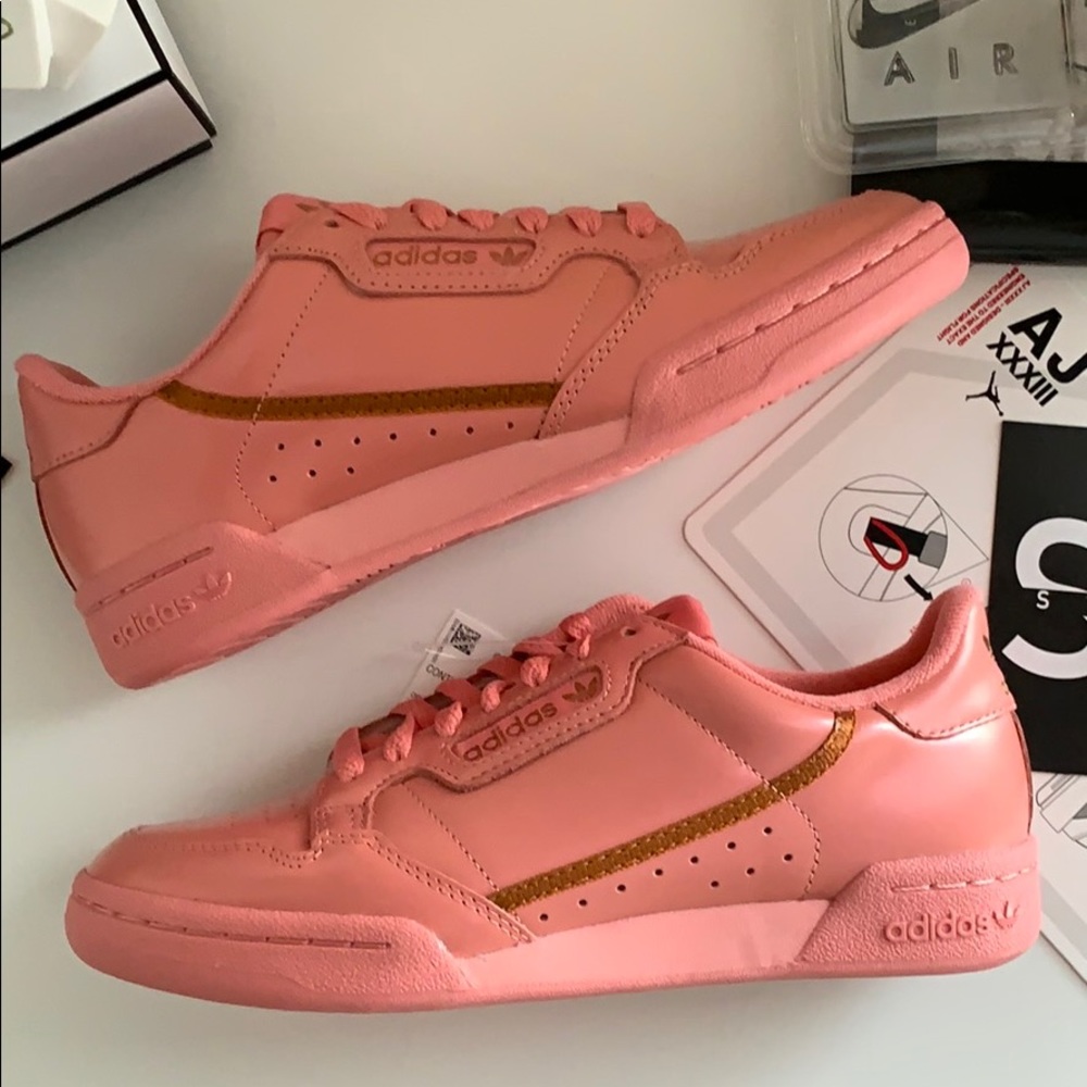 NWT Adidas continental 80 pink leather - Picture 7 of 10